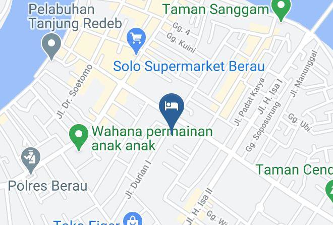 Neotel Hotel Berau City Centre Map