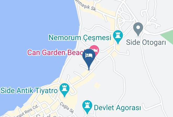 Manavgat - Neptun Hotel Maps