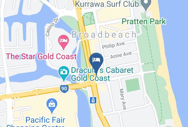 Gold Coast - Neptune Resort Maps