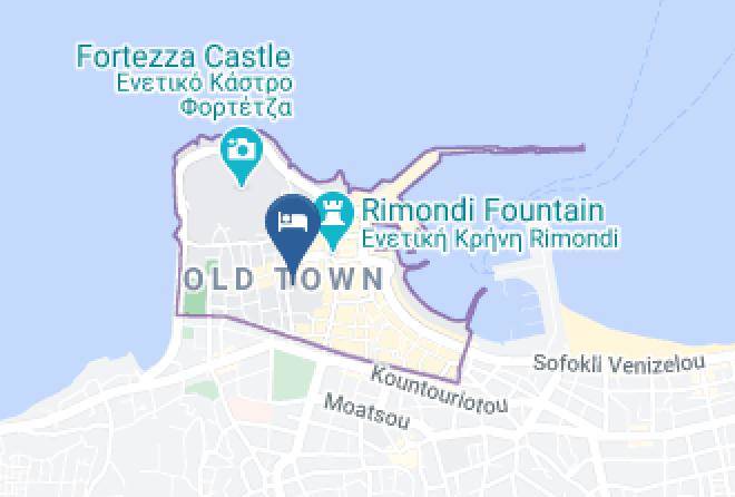 Rethimni - Neratze Hammam Suites Maps