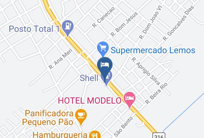 Maracacume - Neres Palace Hotel Maps