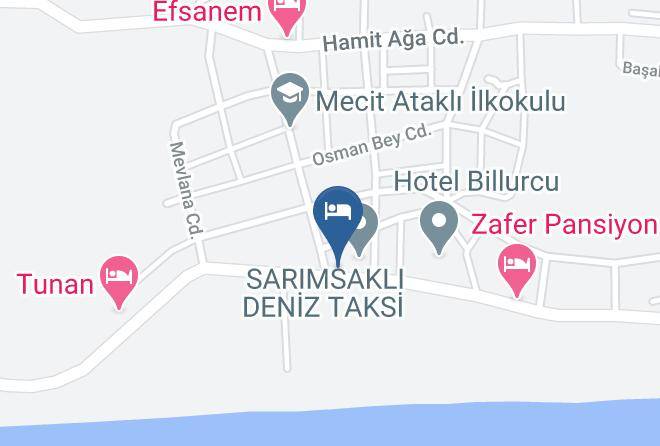 Ayvalik - Nergiz Hotel Maps