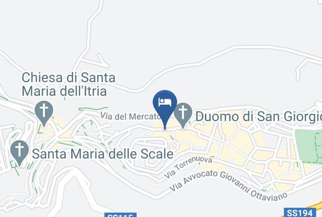 Ragusa - Neropece Suites Maps