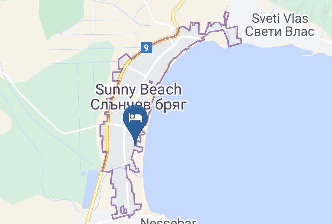 Nesebar - Nesebar Beach Hotel Maps