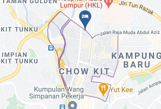 Kuala Lumpur - Nest Boutique Hotel Maps