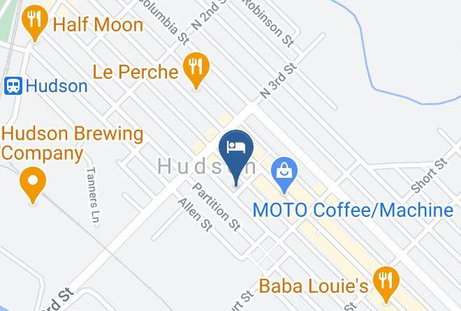 Columbia - Nest Hudson Hotel Maps