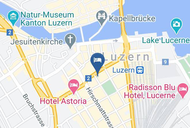 Lucerne - Nest Temporary Living Habsburgerstrasse Maps