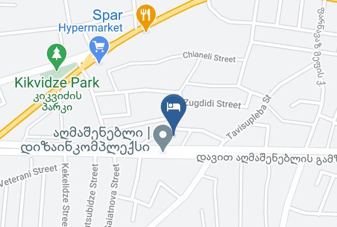 Kutaisi - Nest3 Hotel Maps