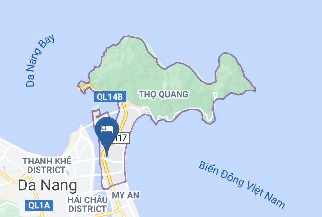 Da Nang - Flora Beach Hotel & Spa Maps