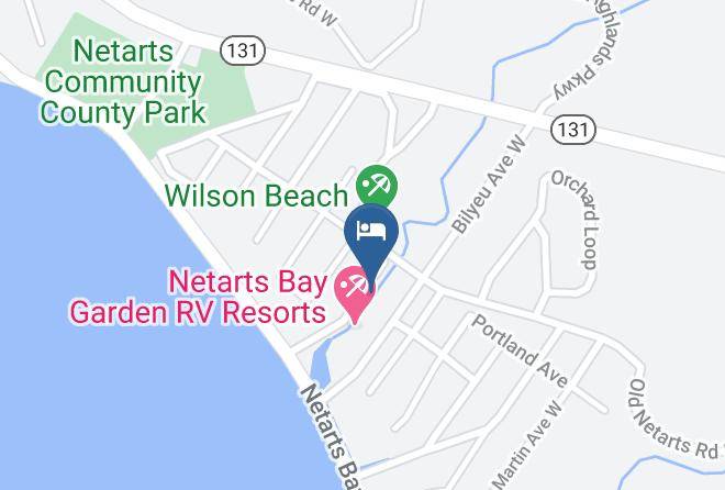 Tillamook - Netarts Bay Rv Park & Marina Maps