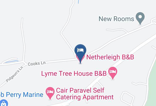 Devon - Netherleigh B&b Maps