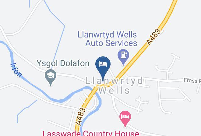 Powys - Neuadd Arms Hotel Maps