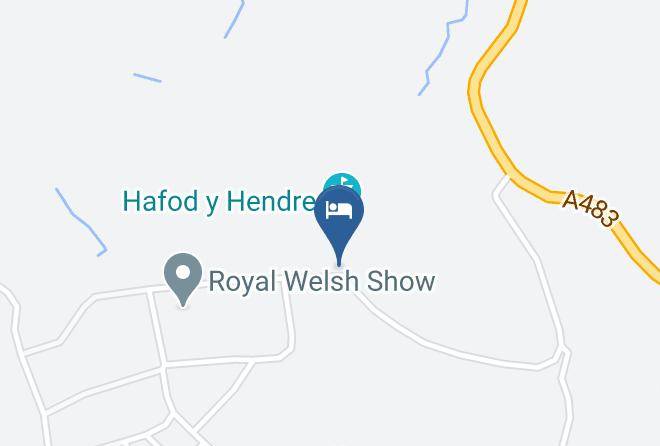Powys - Neuadd Henllan Maps