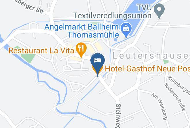 Ansbach - Hotel Gasthof Neue Post Maps