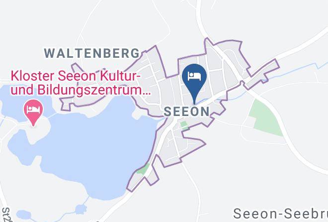 Traunstein - Gasthof Pension Neuwirt Seeon Maps