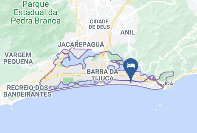 Rio De Janeiro Barra Da Tijuca - Nevada Barra Prime Maps