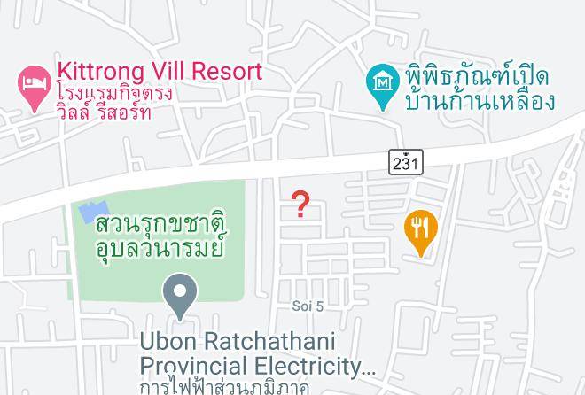 Amphoe Mueang Ubon Ratchathani - Nevada Inn Hotel Maps