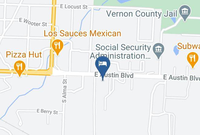 Vernon - Nevada Inn Motel Maps