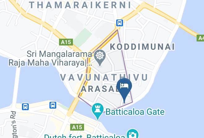 Trincomalee - Neverbeen To Lagoon Town Maps