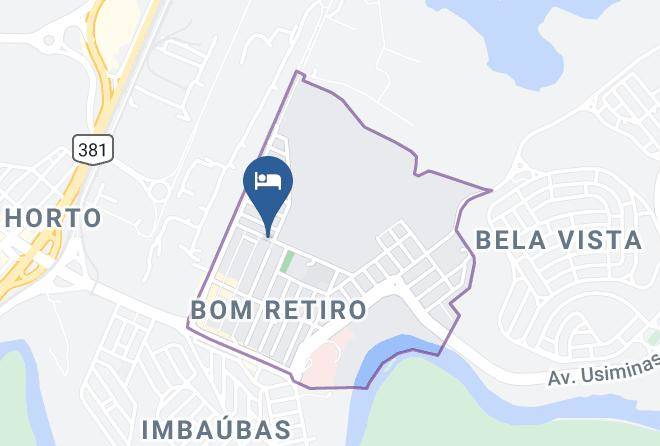 Ipatinga - Neves Hotel Maps