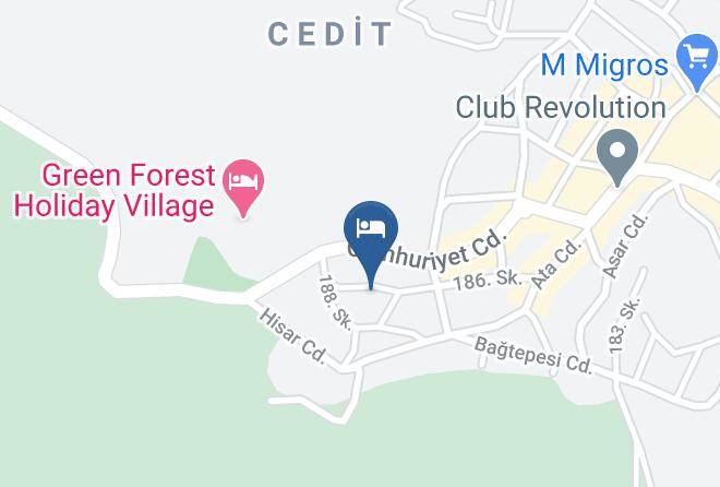 Fethiye - Nefis Hotel Maps
