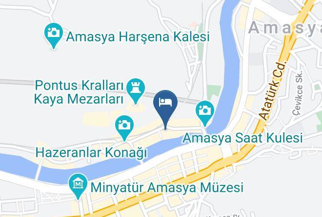 Amasya - Nevizade Otel & Restaurant Maps
