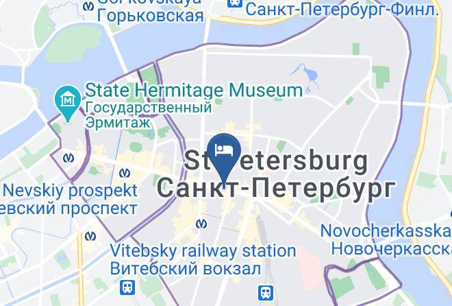 Nevsky 67 Hotel Map