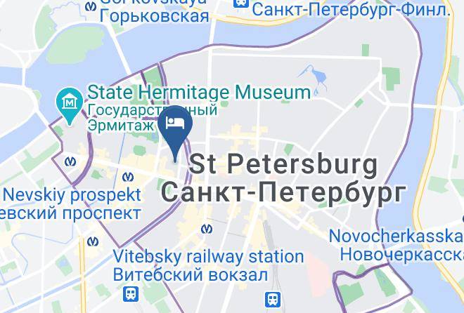 Nevsky Piter Hotel Map