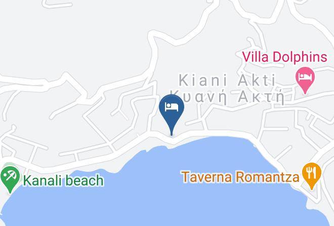 New Aegli Resort Hotel 4 Stars Map