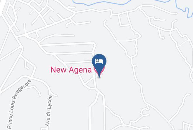 Bujumbura - New Agena Hotel Maps