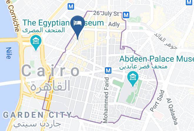 Cairo - New Allegiance Hotel Maps