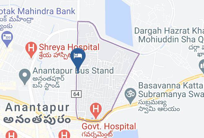 Anantapur - New Annapurna Hotel Maps