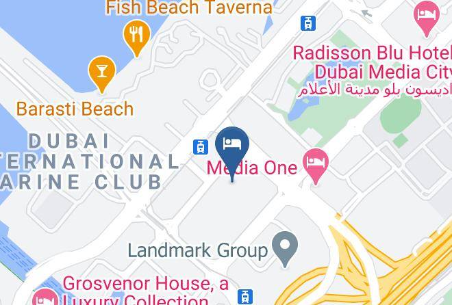 Dubai - New Arabian Holiday Homes Pinnacle 1814 Maps