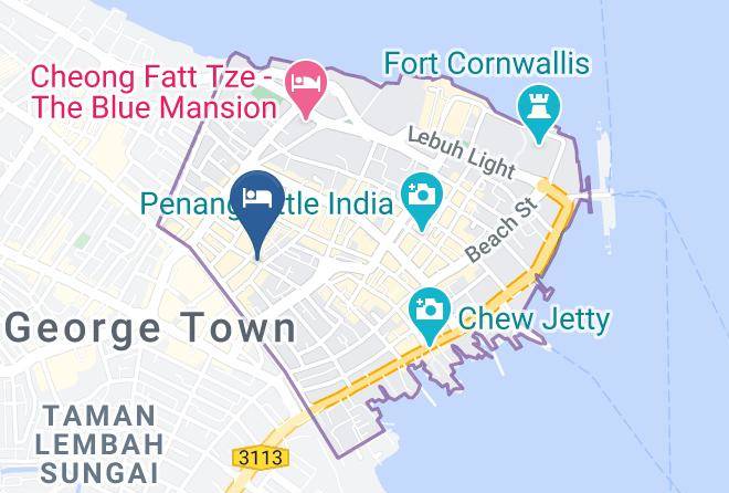 Georgetown - New Asia Heritage Hotel Maps