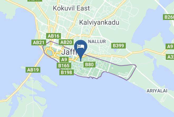 Jaffna - New At Hotel Maps