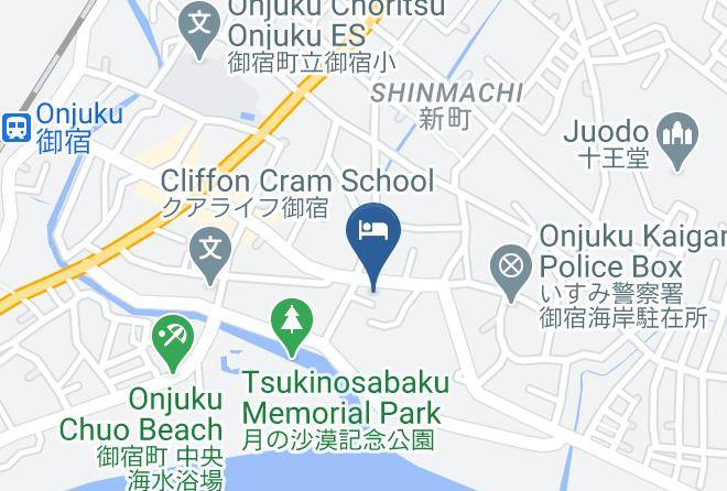 Onjuku Townisumi District - New Away Maps