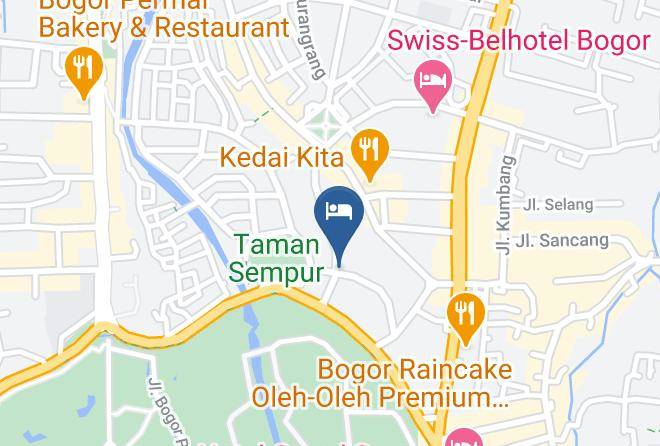 Kota Bogor - New Ayuda Bogor Hotel Maps