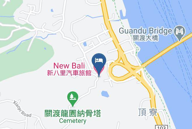 Bali District - New Bali Motel Maps