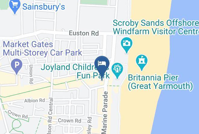 Norfolk - New Beach Hotel Maps