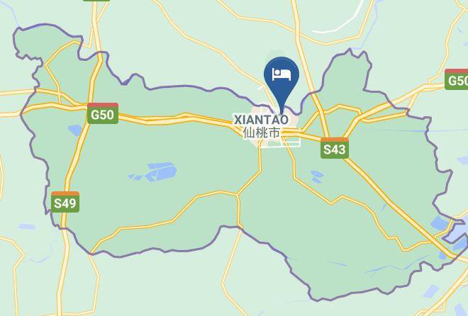 Xiantao - New Beacon International Hotel Maps