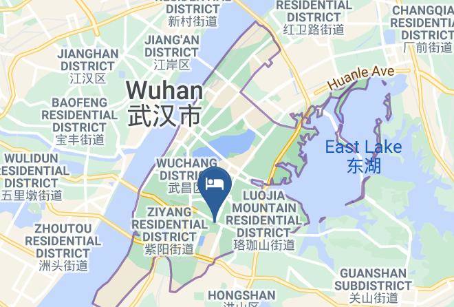 Wuhan - New Beacon New Times International Hotel Maps