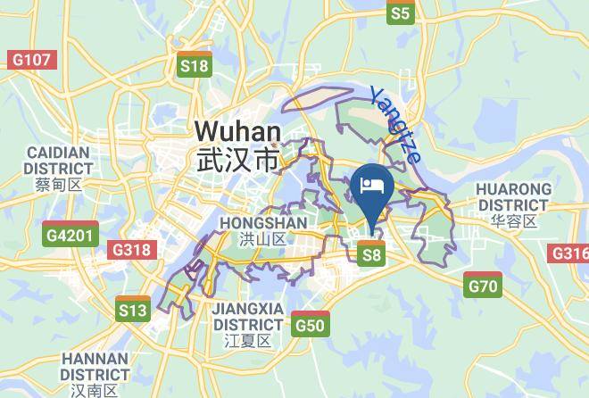 Wuhan - New Beacon Optics Valley International Hotel Maps
