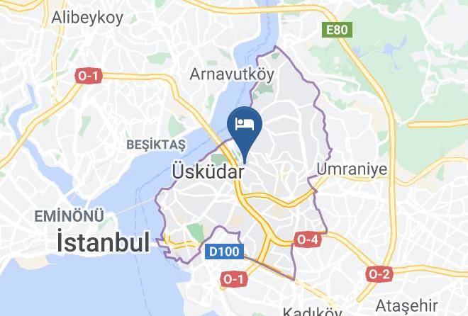 New Beylerbeyi Hotel Map