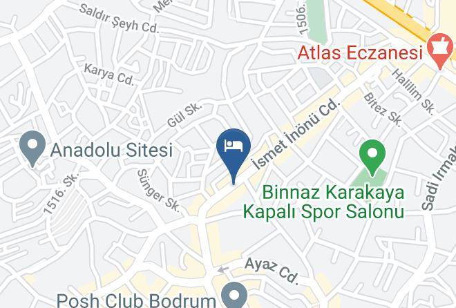 Bodrum - New Bodrum Hotel 2 Maps