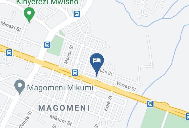 Kinondoni - New Bondeni Hotel Maps
