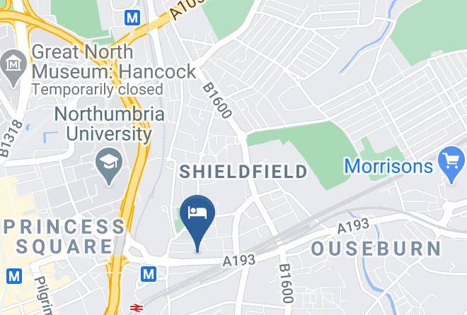 Newcastle Upon Tyne - New Bridge Street Student Accommodation Maps