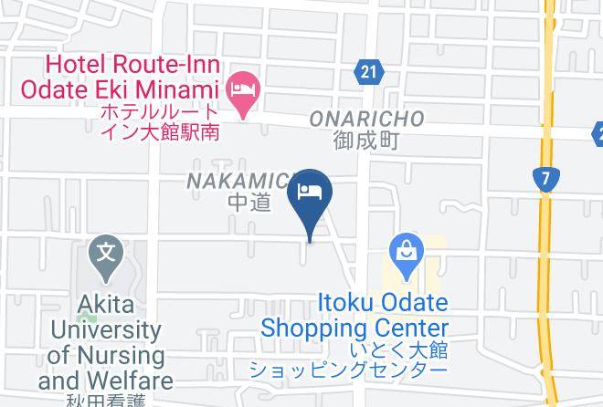 Odate City - New Business Kan Maps