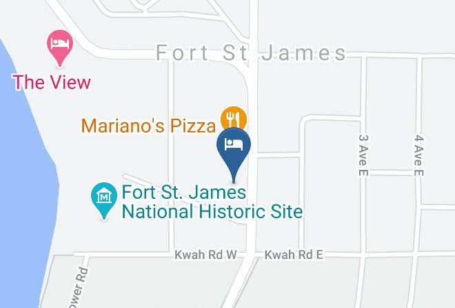 Bulkley Nechako - New Caledonia Motel Maps