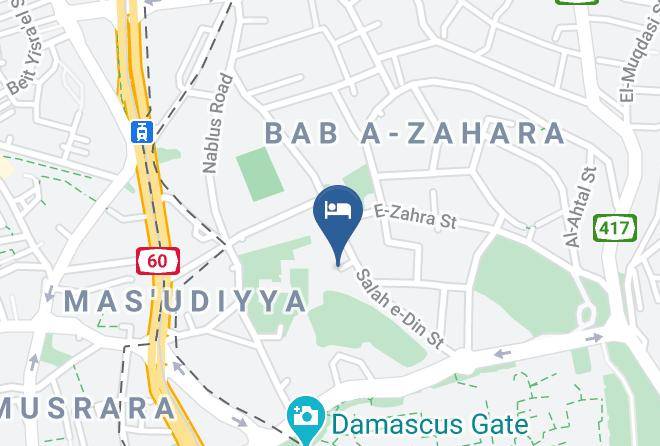 East Jerusalem - New Capitol Hotel Jerusalem Maps