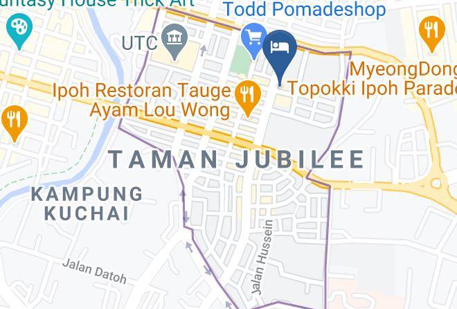 Kinta District - New Caspian Hotel Maps
